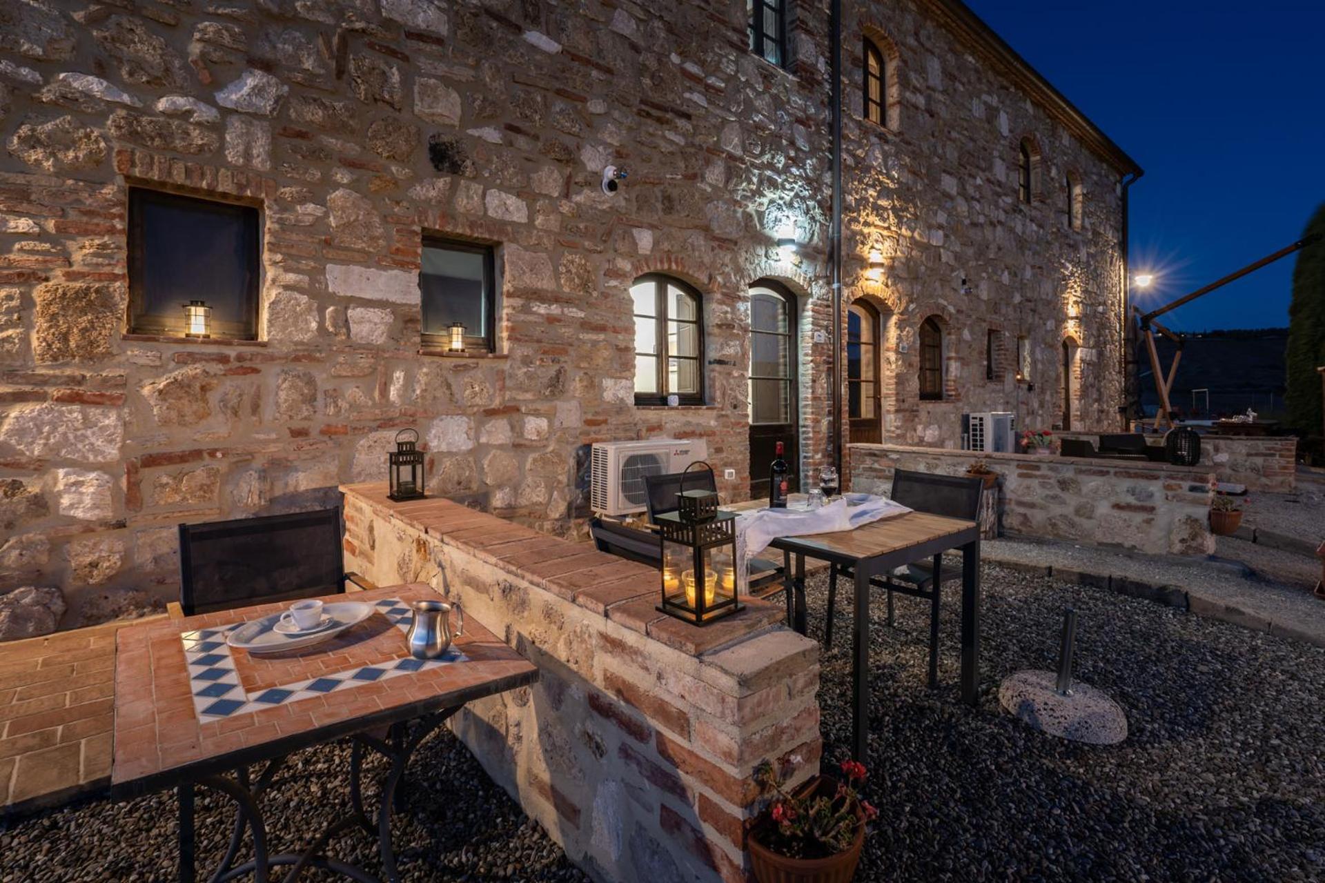 Podere Fossaccio Casa Pino アッシャーノ エクステリア 写真